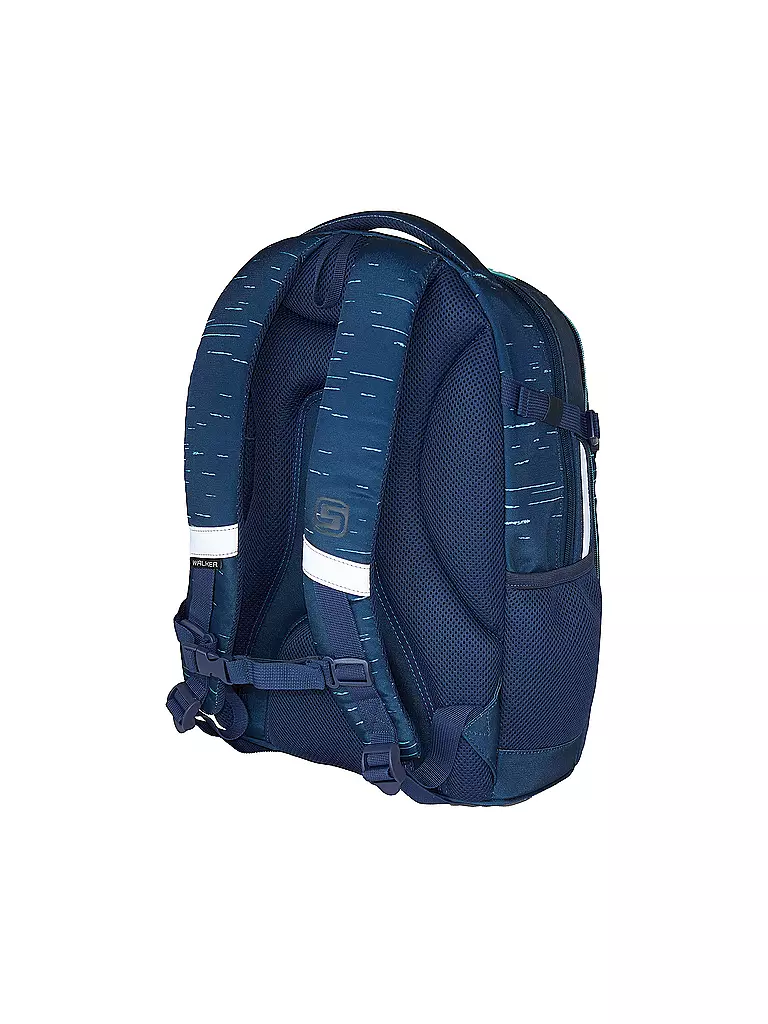 WALKER | Mochila escolar Fame 2.0 Graffiti Hand | Azul oscuro