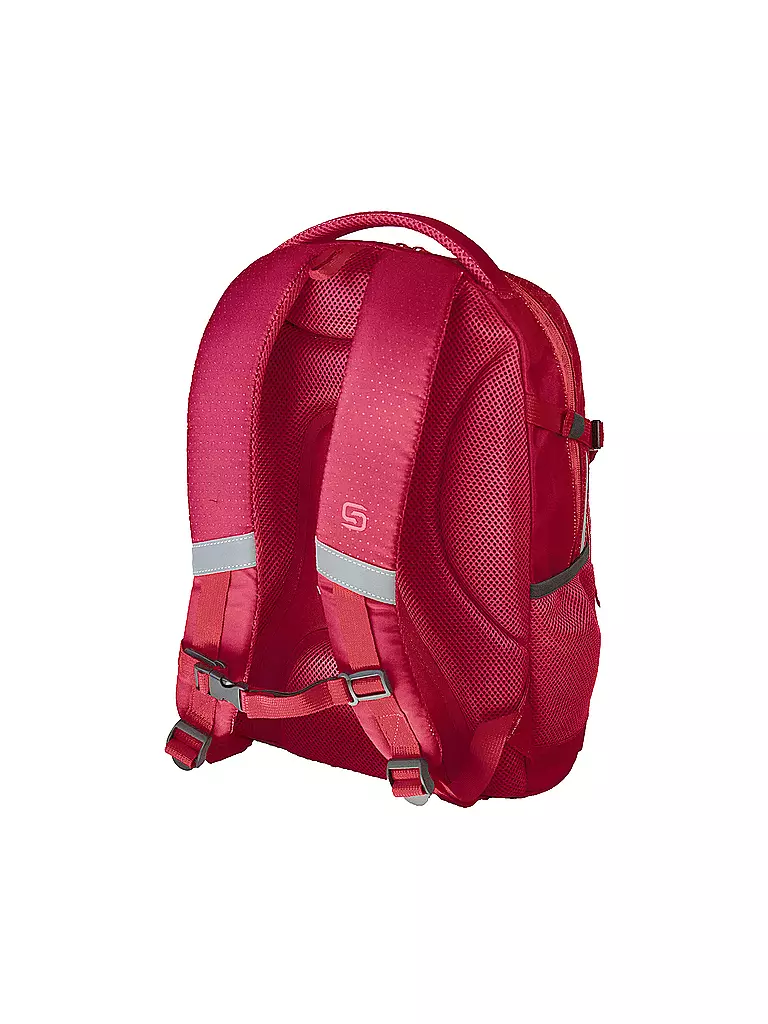WALKER | Mochila escolar Fame 2.0 Uni Magenta | Rojo