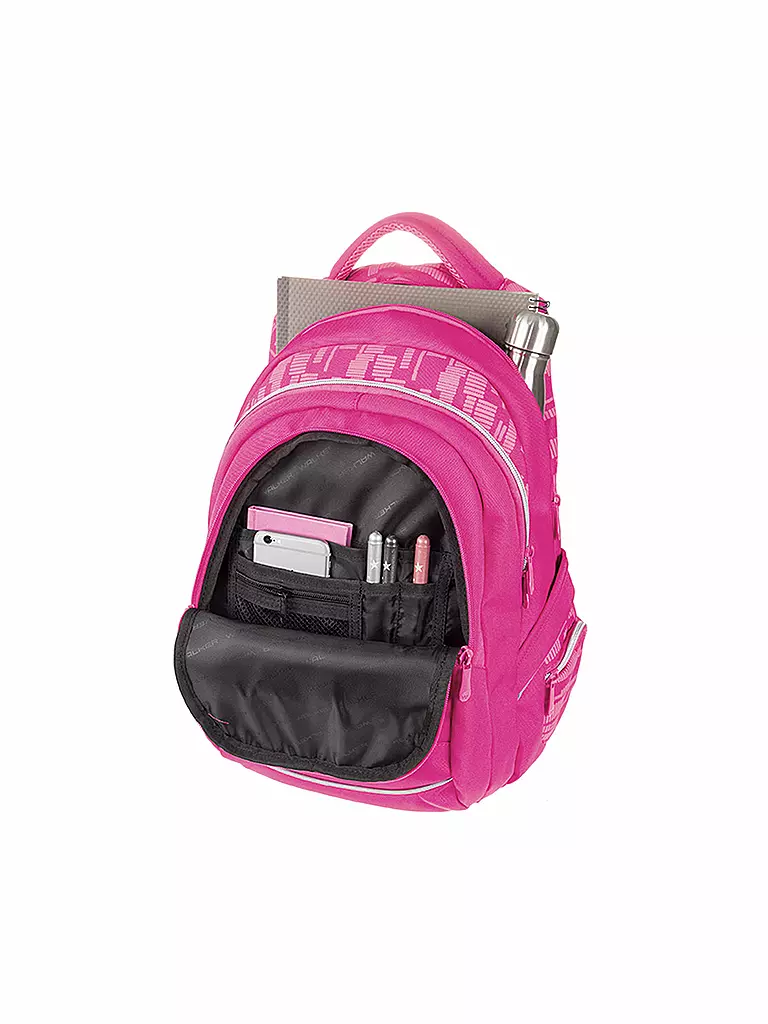 WALKER | Mochila escolar Fame | Fucsia