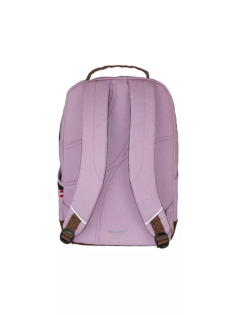 WALKER | Mochila escolar Pure Eco Mauve | Fucsia