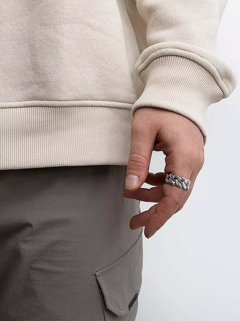 WARPEDSENSE | Anillo BIG CUBAN | Plata