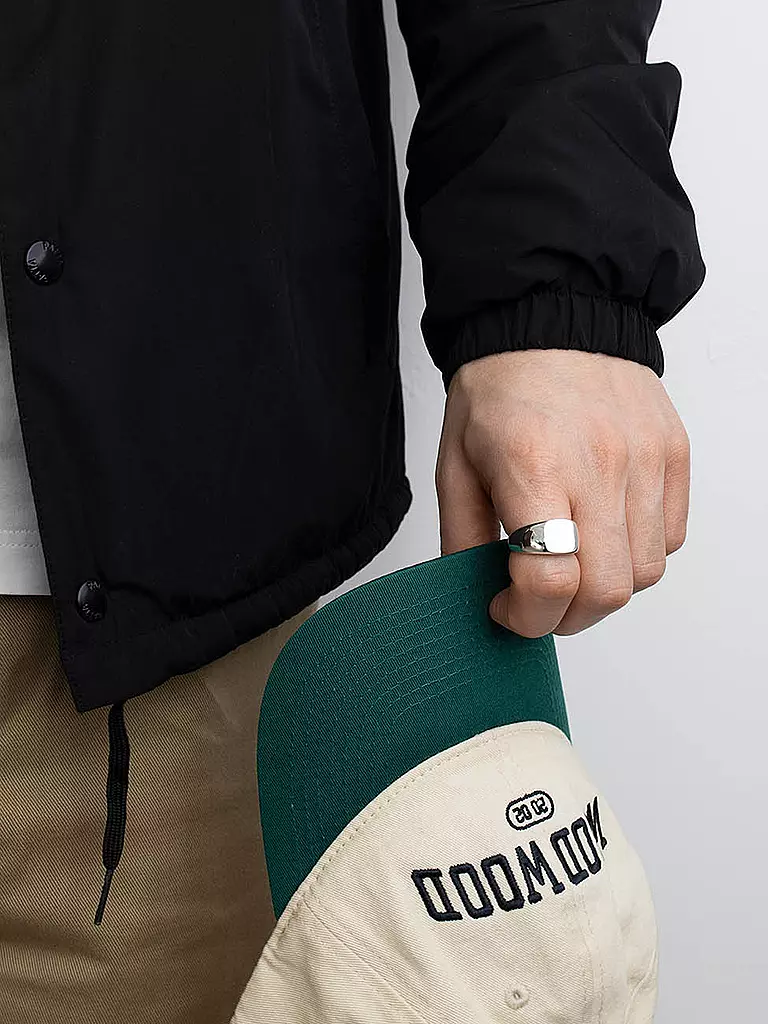 WARPEDSENSE | Anillo ROUNDED SIGNET | Plata