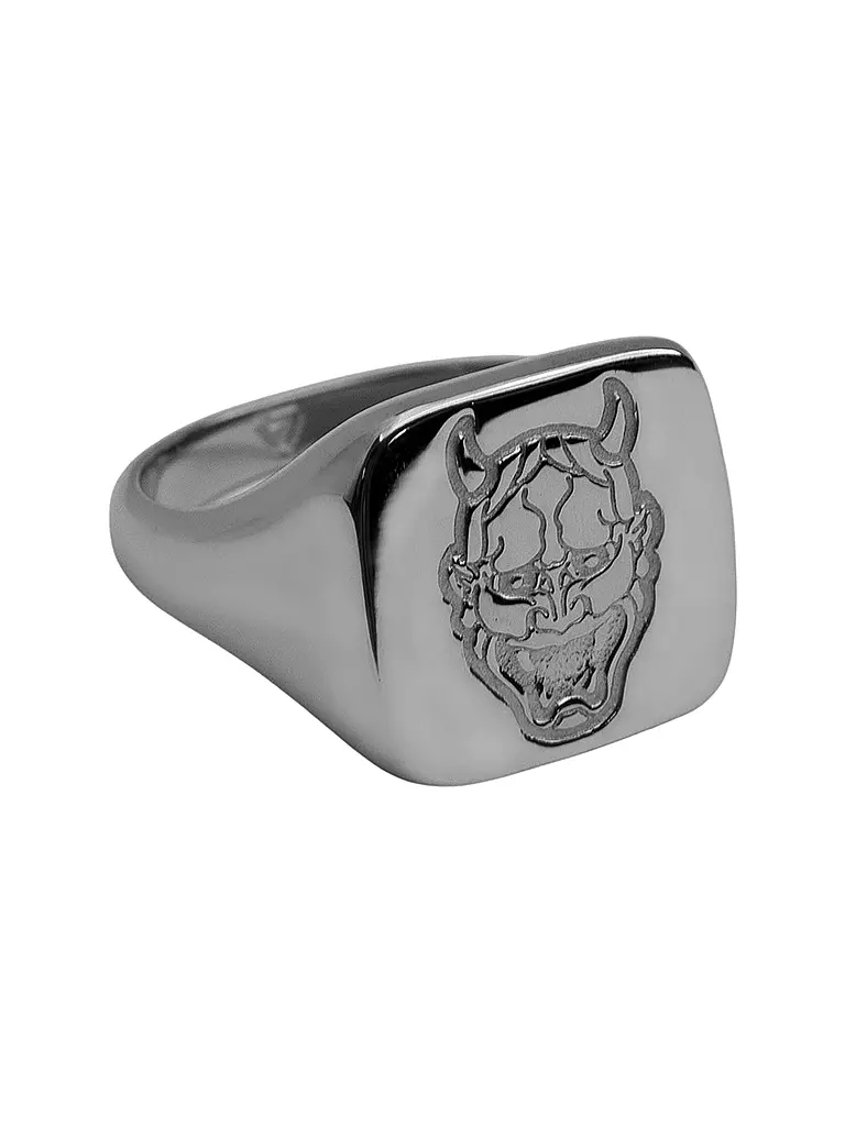 WARPEDSENSE | Ring ONI MASK | Plata