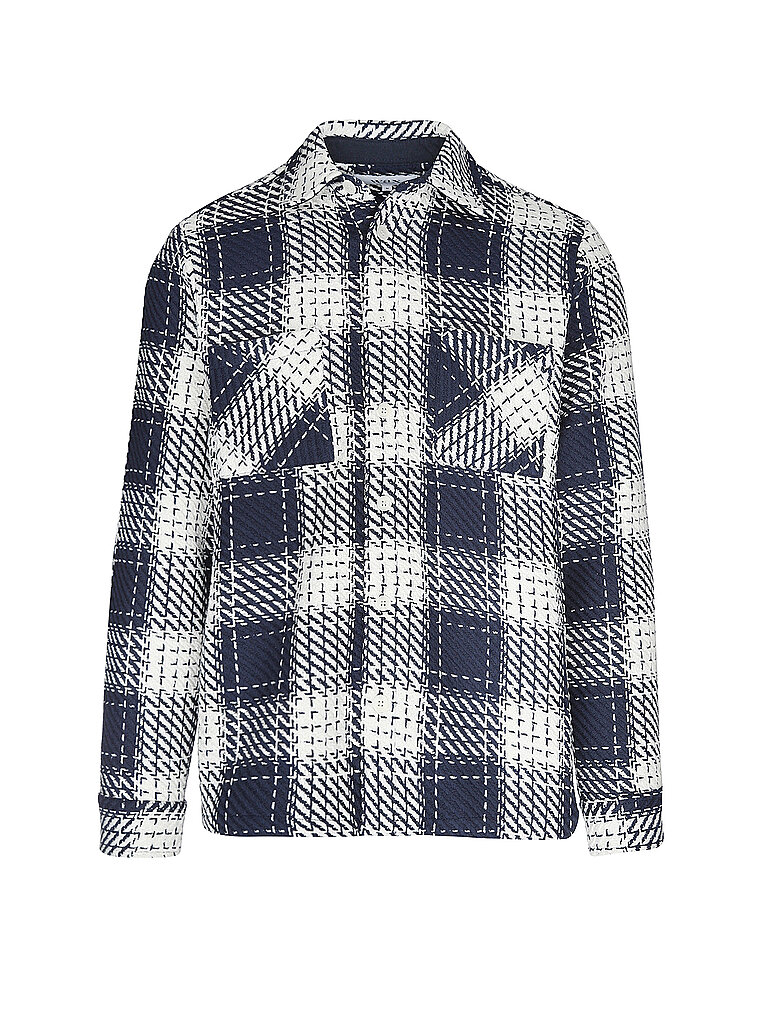 Wax London Sobrecamisa WHITING azul oscuro