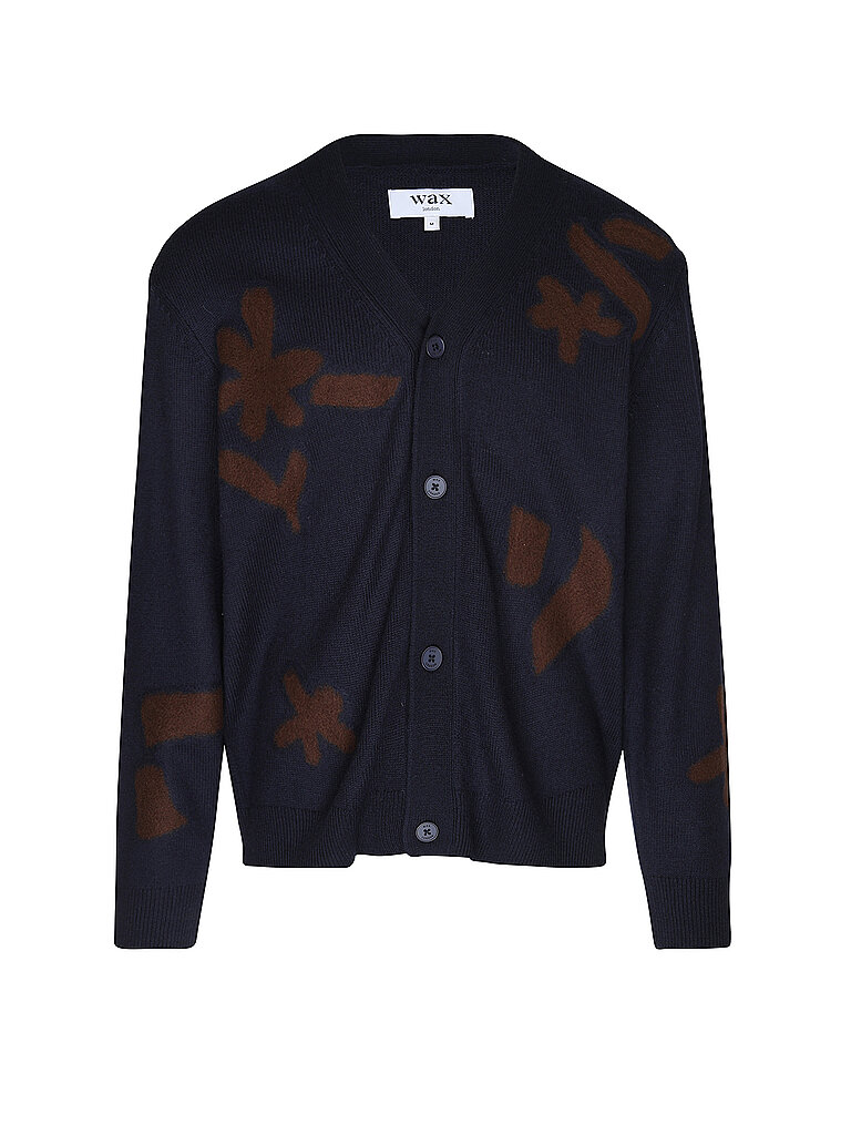 Wax London Cárdigan WALKER azul oscuro