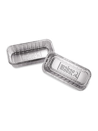 WEBER GRILL | Bandejas de goteo de aluminio, paquete de 10, 6498