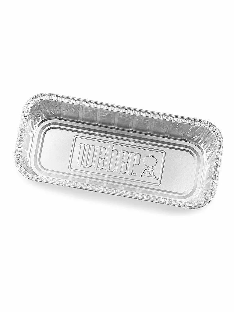 WEBER GRILL | Bandejas de goteo de aluminio, paquete de 10, 6498 | Sin color