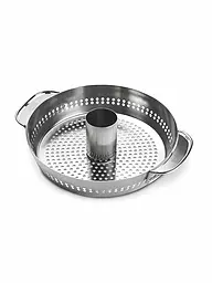 WEBER GRILL | Gourmet BBQ System - Inserto para asador de pollos | Plata