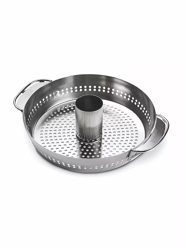 WEBER GRILL | Gourmet BBQ System - Inserto para asador de pollos | Plata