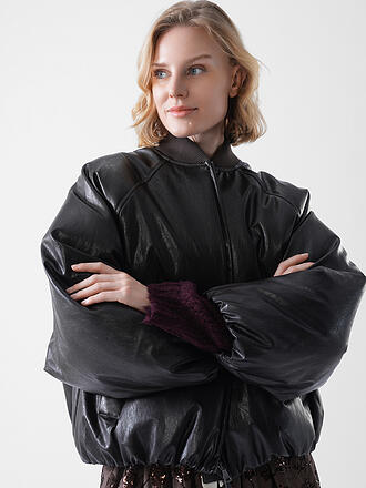 WEEKEND MAX MARA | Cazadora de plumón con efecto cuero POTENTE