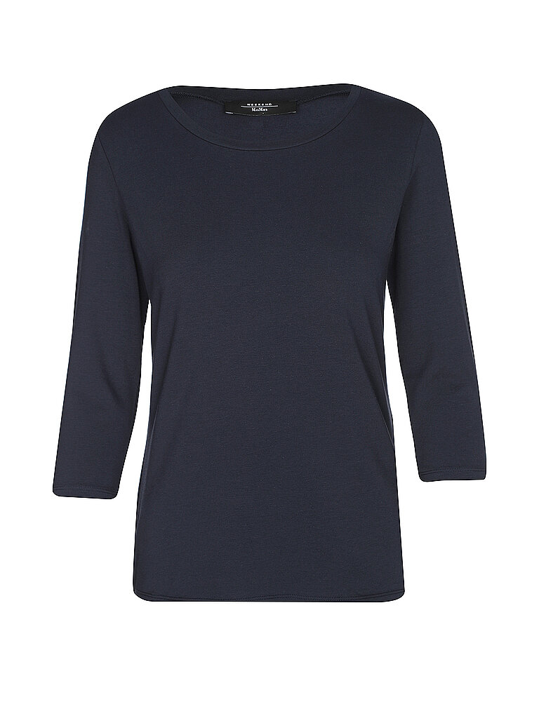 Weekend Max Mara Camiseta MULTIA azul oscuro