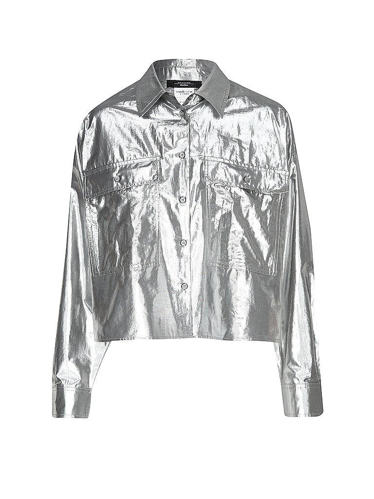 Max Mara Chaqueta ALDENO plata 32