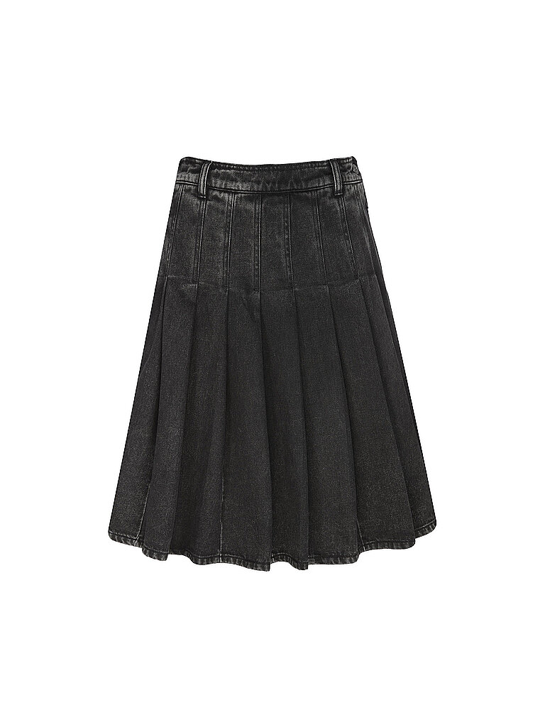 Falda vaquera BRONZO negro 38