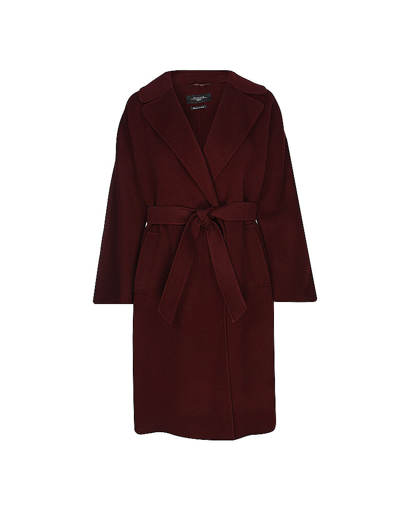 Abrigo de lana WKDCIVADA rojo oscuro 40