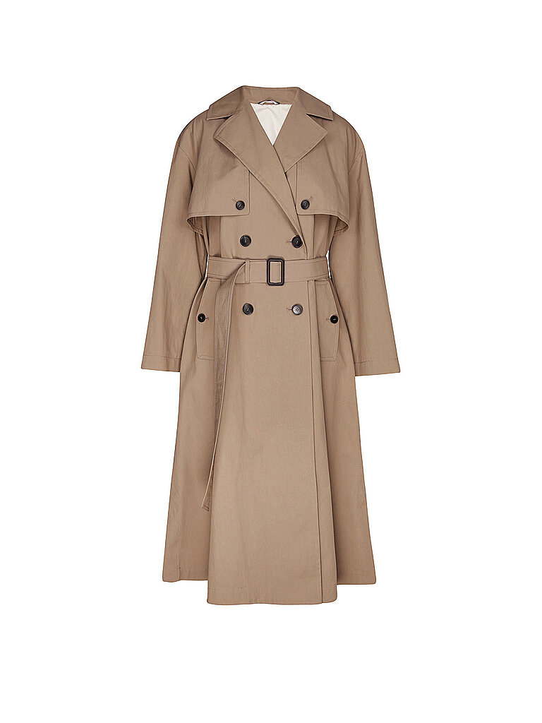 Trenchcoat WKDGIUNCHI marrón claro 38