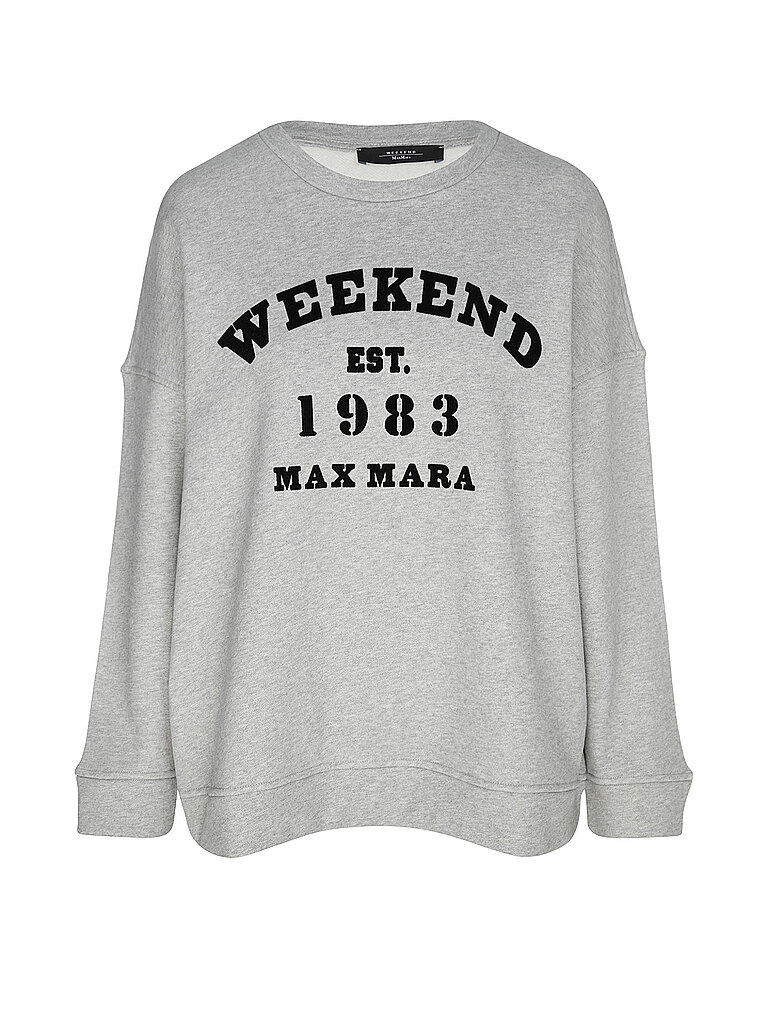 Max Mara Suéter gris claro S