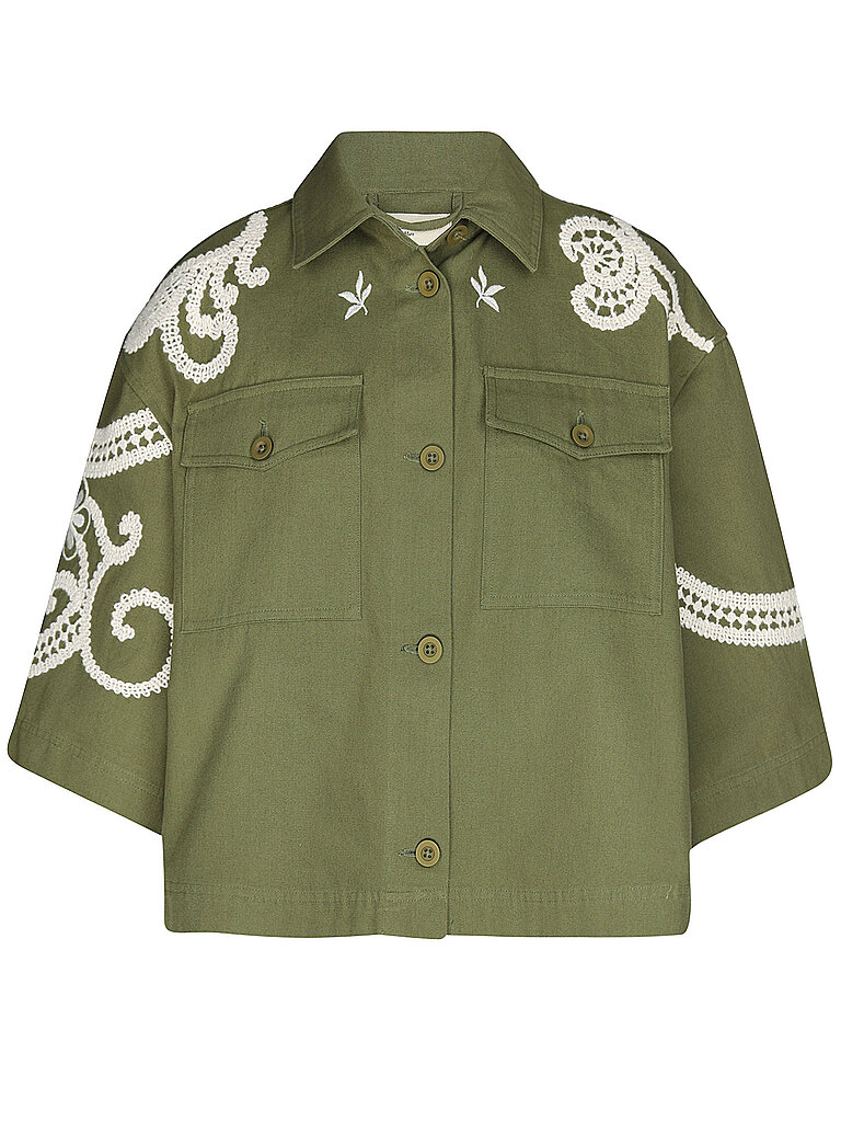 Sobrecamisa COMO oliva 40