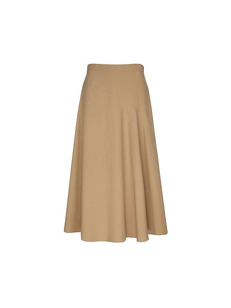 Weekend Max Mara Falda midi ZATTERA marrón claro
