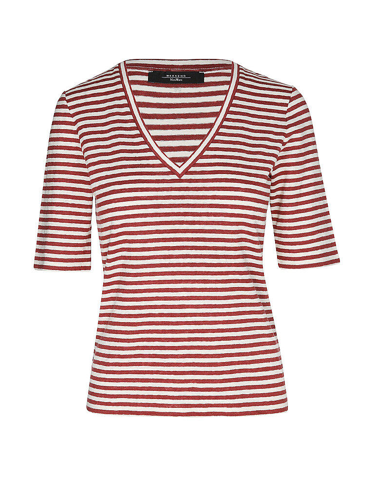 T-Shirt WKDOPZIONE rojo oscuro S
