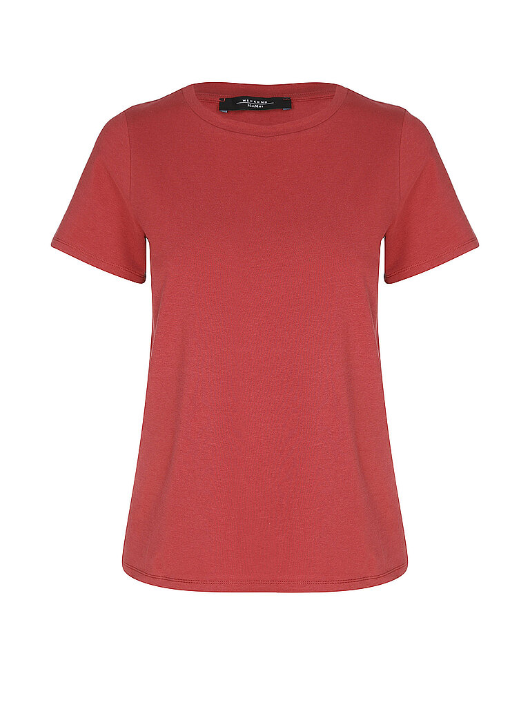 Weekend Max Mara Camiseta WKDMULTIF rojo oscuro
