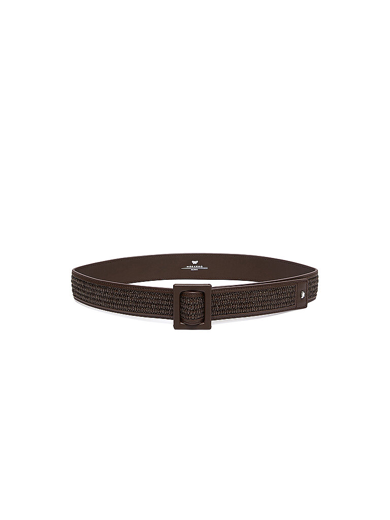 Cinturón RAFFIA marrón S