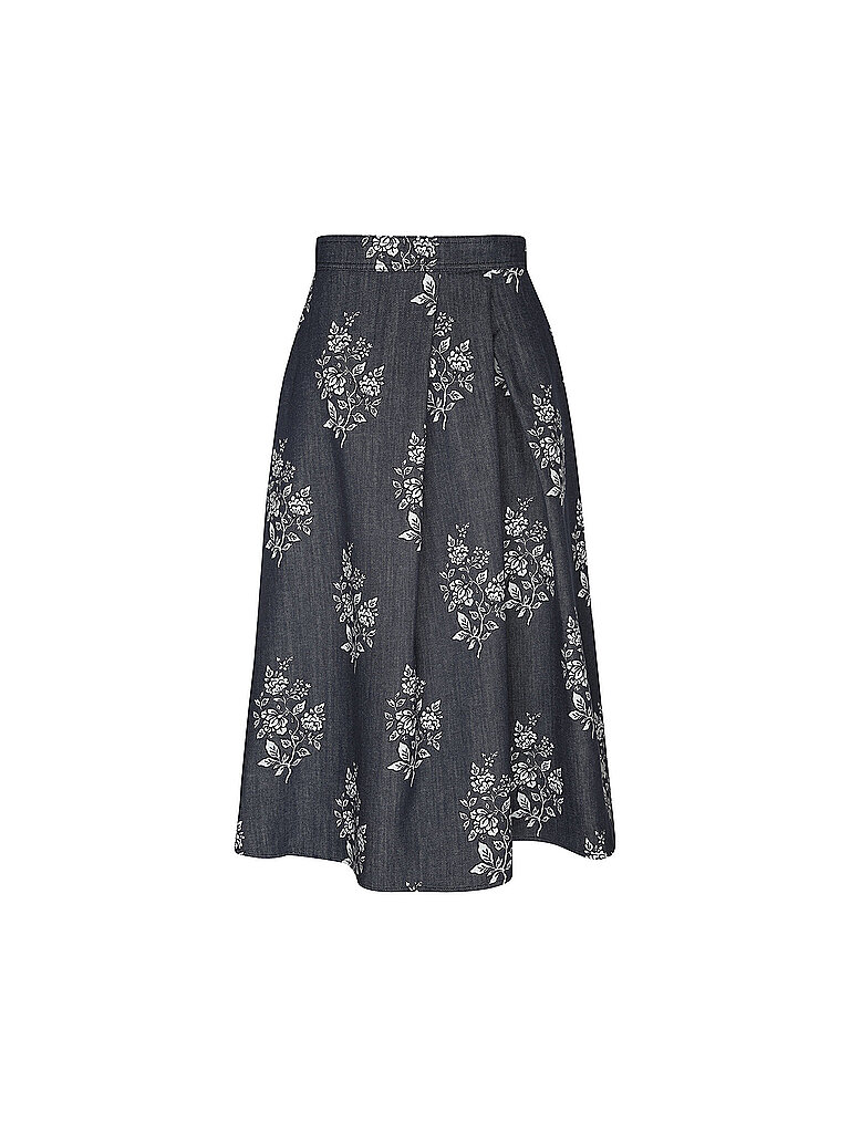 Weekend Max Mara Falda midi STRUZZO azul oscuro