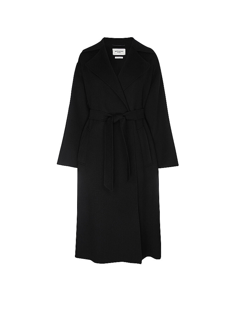 Weekend Max Mara Wollmantel WKDOPEROSO negro