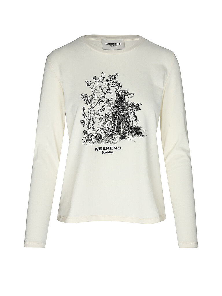Weekend Max Mara Langarmshirt crema