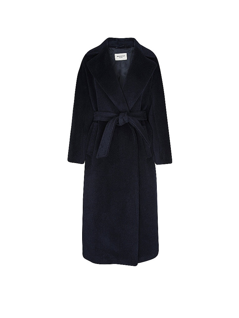 Weekend Max Mara Abrigo de lana WKDTEMPERA azul oscuro