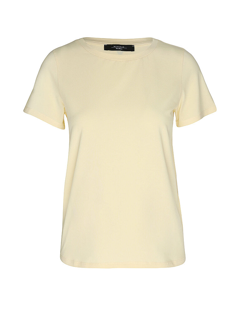 Weekend Max Mara Camiseta WKDMULTIF amarillo