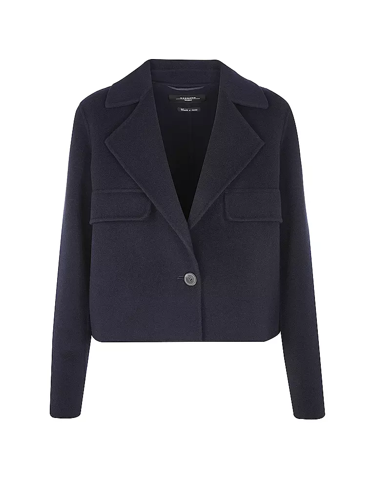 WEEKEND MAX MARA | Abrigo de lana KELLY | Azul oscuro