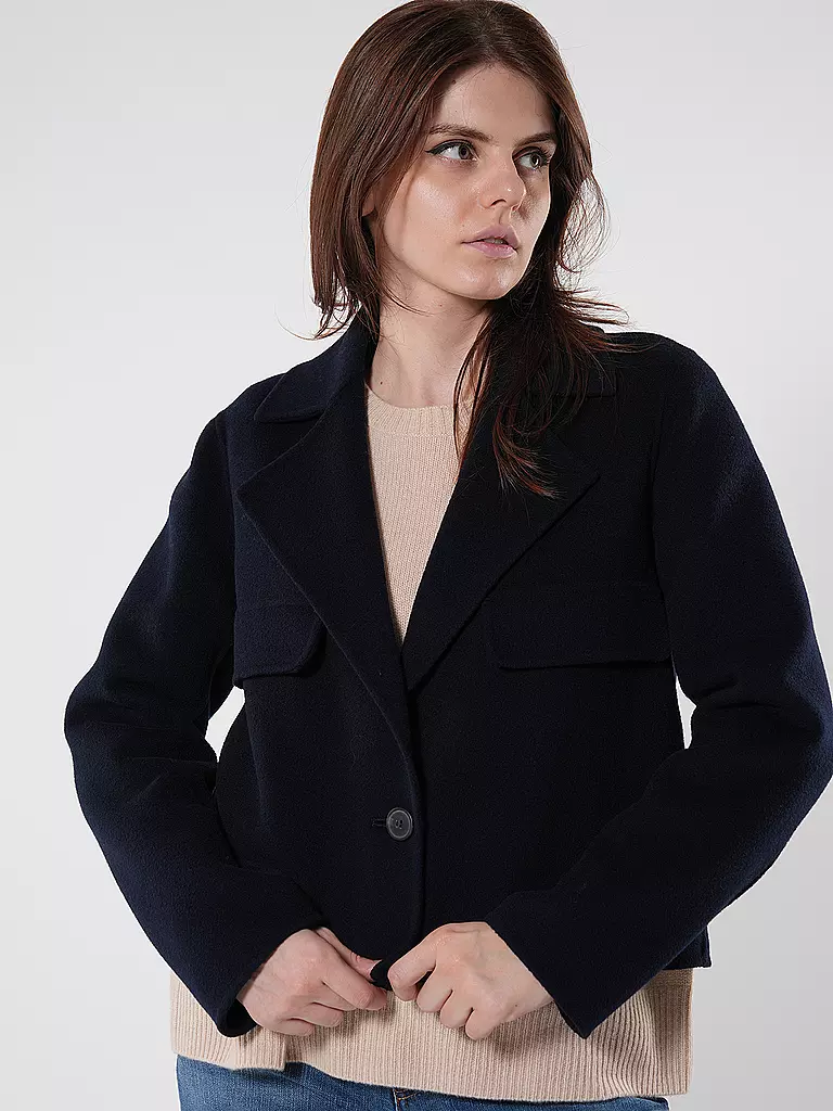 WEEKEND MAX MARA | Abrigo de lana KELLY | Azul oscuro