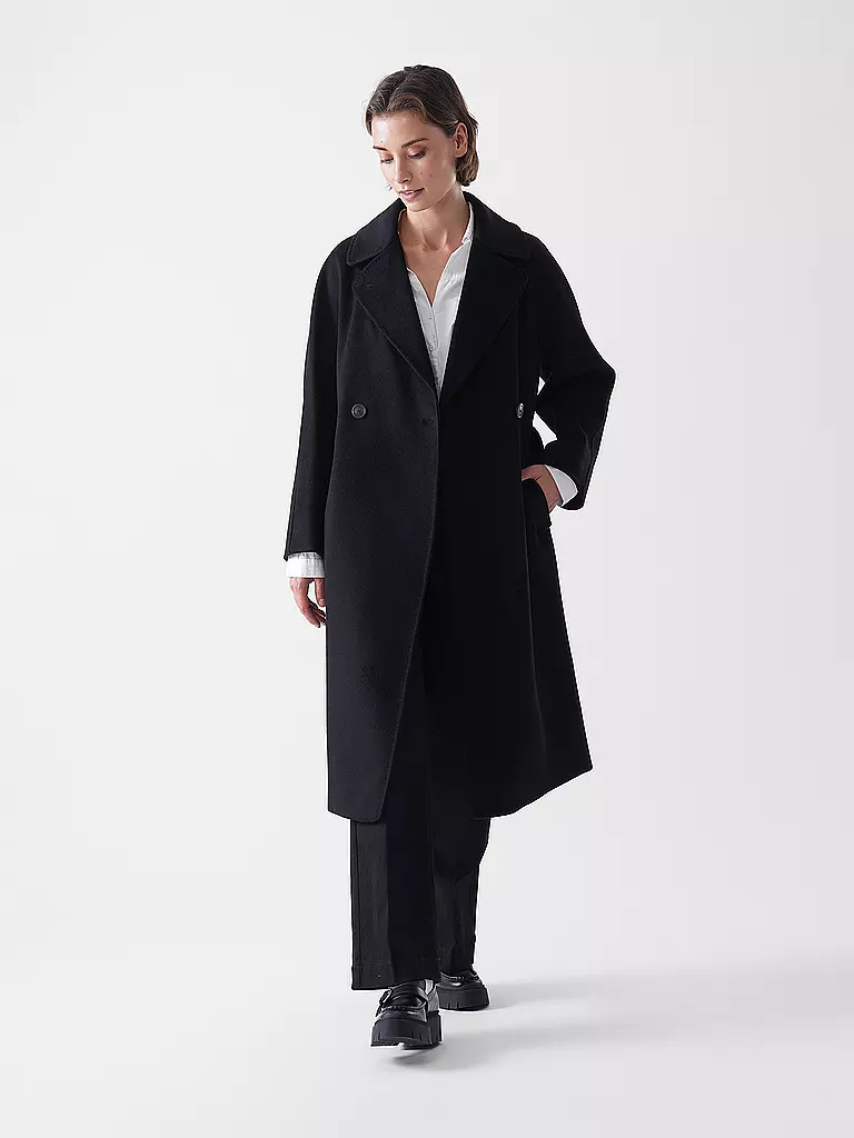 WEEKEND MAX MARA | Abrigo de lana RESINA | Negro