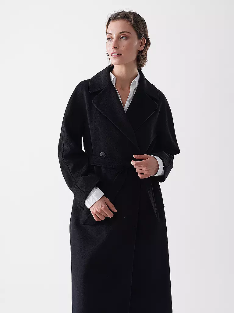 WEEKEND MAX MARA | Abrigo de lana RESINA | Negro