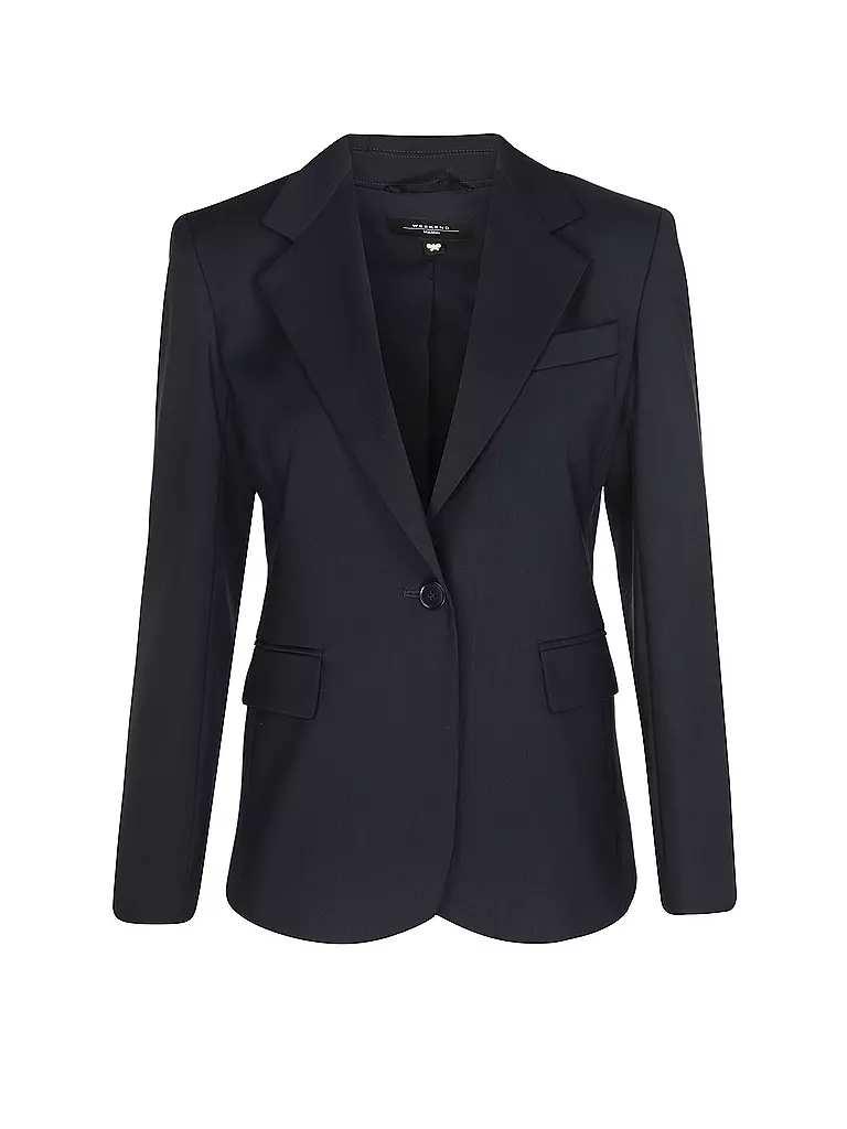 WEEKEND MAX MARA | Blazer LAMINE | Azul oscuro