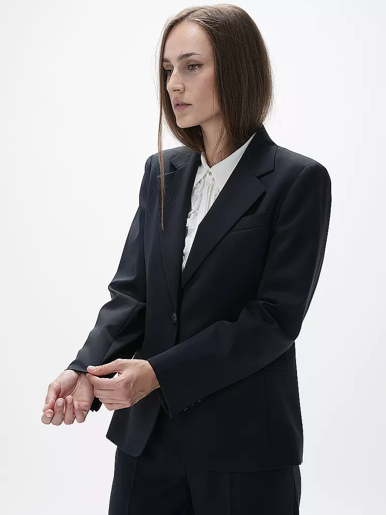 WEEKEND MAX MARA | Blazer LAMINE | Azul oscuro