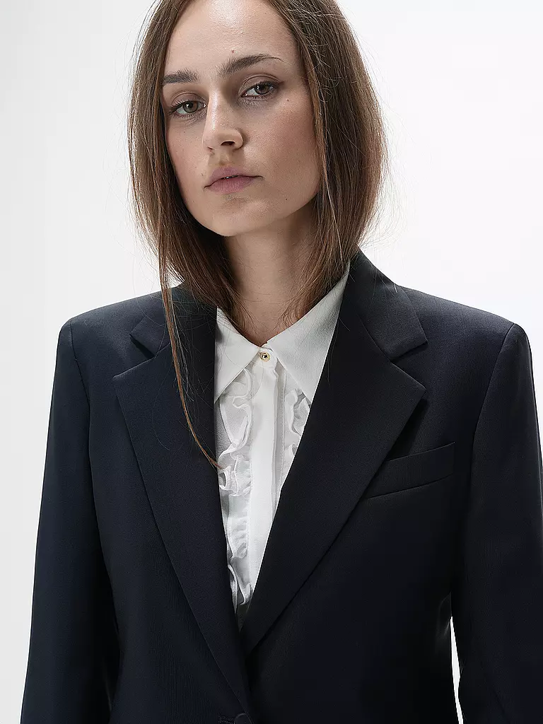 WEEKEND MAX MARA | Blazer LAMINE | Azul oscuro