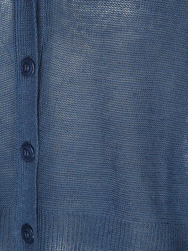 WEEKEND MAX MARA | Cárdigan de lino DANIELA | Azul