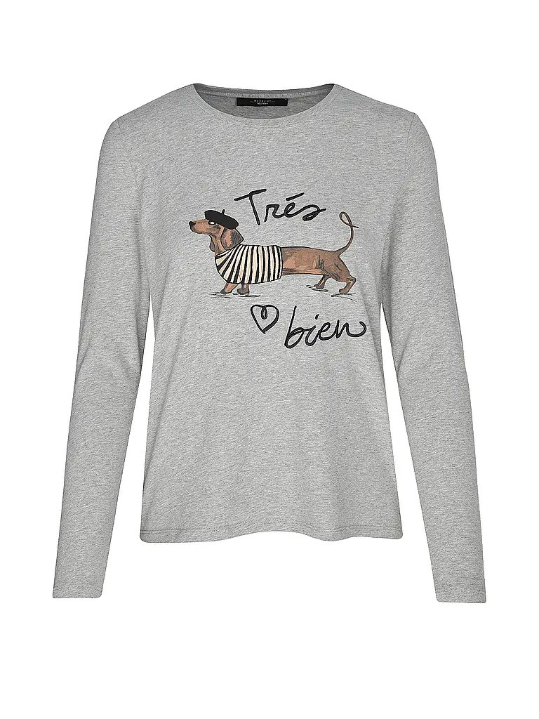 WEEKEND MAX MARA | Camiseta de manga larga RENOIR | Gris claro