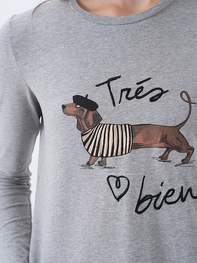 WEEKEND MAX MARA | Camiseta de manga larga RENOIR | Gris claro