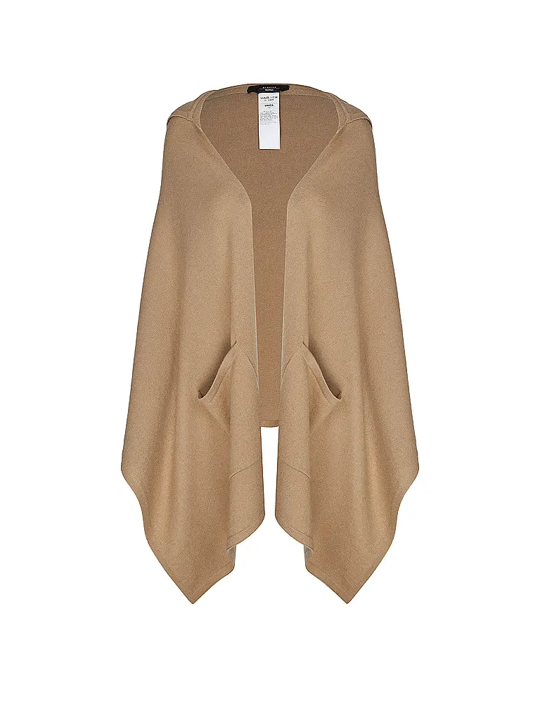 WEEKEND MAX MARA | Capa de cachemira - Poncho DELFINONE | Camel