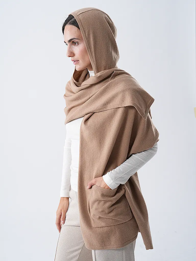 WEEKEND MAX MARA | Capa de cachemira - Poncho DELFINONE | Camel