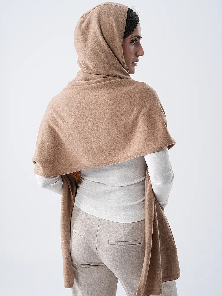 WEEKEND MAX MARA | Capa de cachemira - Poncho DELFINONE | Camel