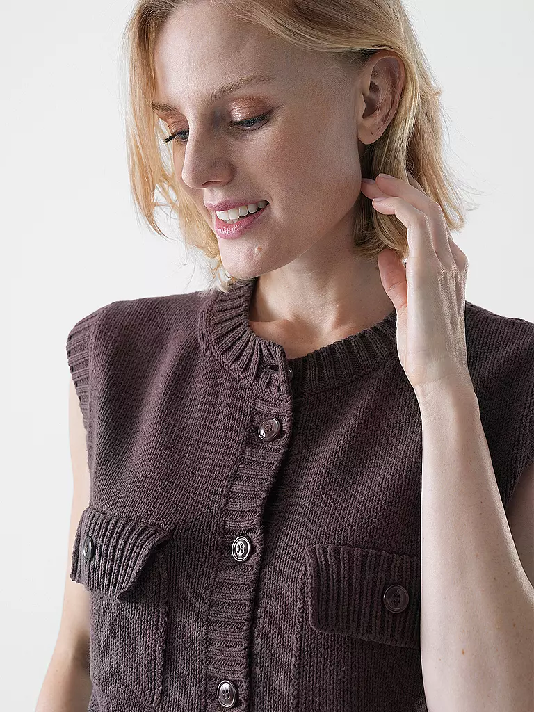WEEKEND MAX MARA | Chaleco CAPRARA | Marrón