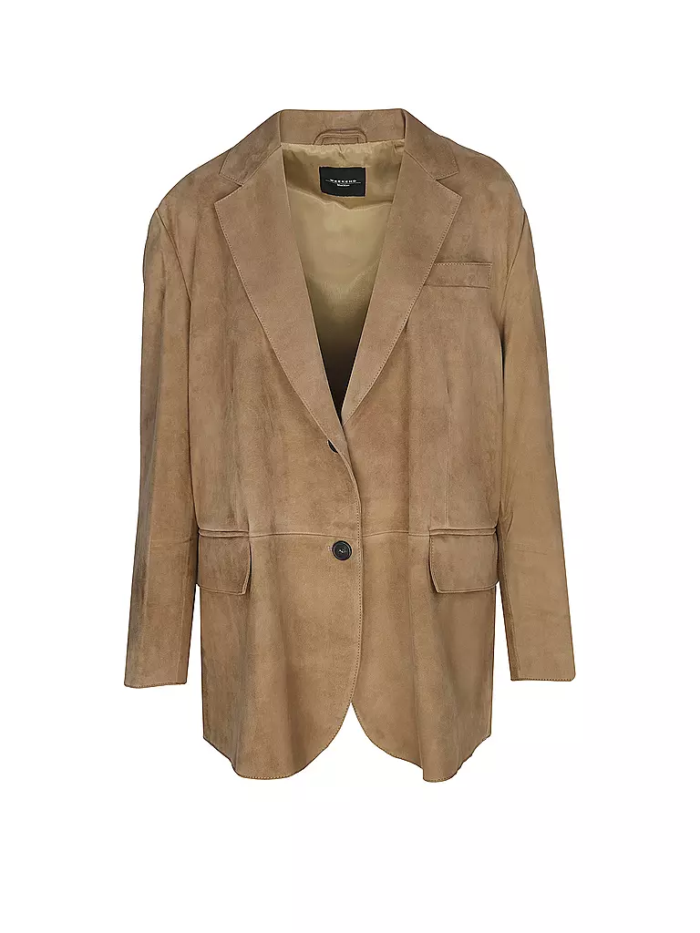 WEEKEND MAX MARA | Chaqueta de cuero | Marrón