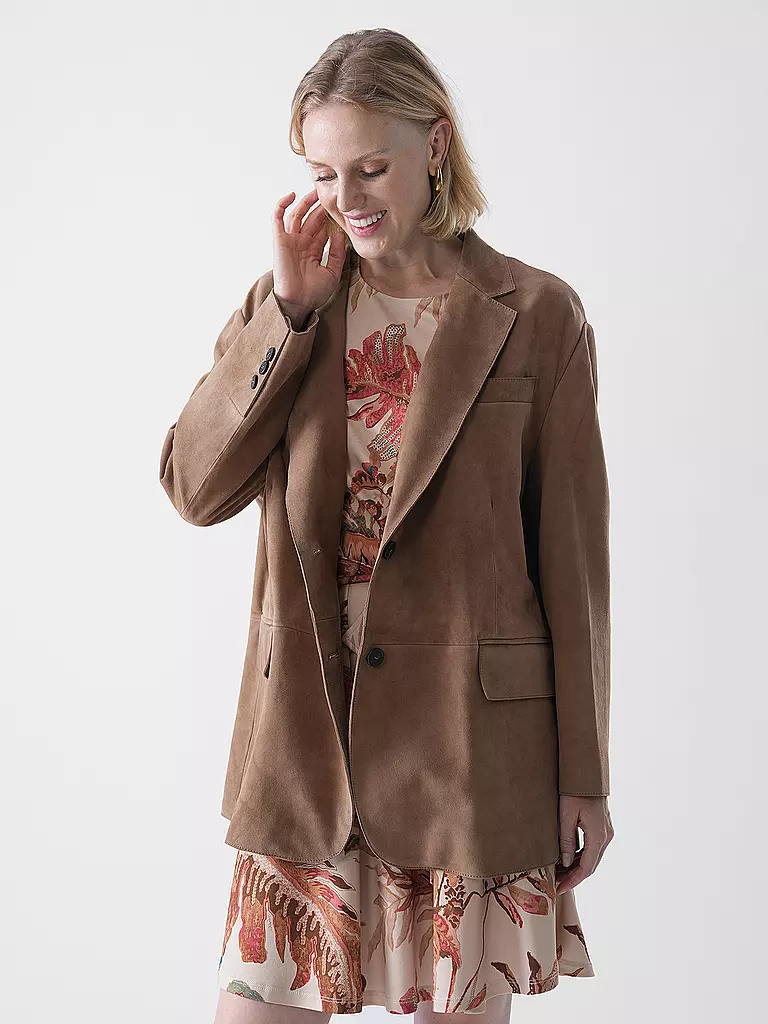 WEEKEND MAX MARA | Chaqueta de cuero | Marrón