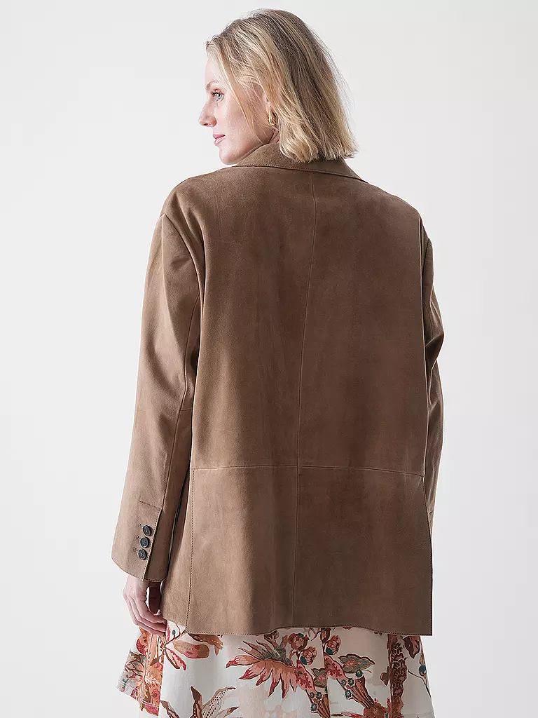 WEEKEND MAX MARA | Chaqueta de cuero | Marrón