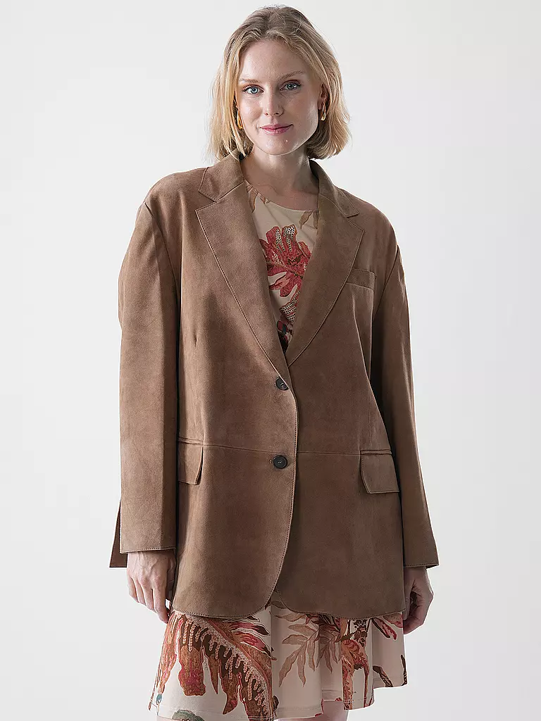 WEEKEND MAX MARA | Chaqueta de cuero | Marrón