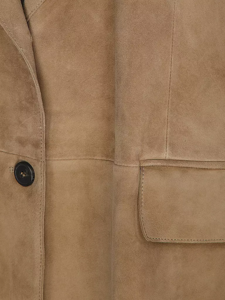 WEEKEND MAX MARA | Chaqueta de cuero | Marrón