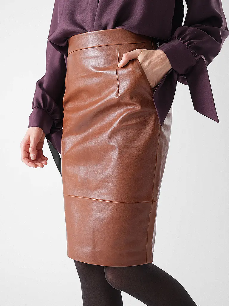 WEEKEND MAX MARA | Falda de cuero PAPAILE | 